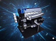 TOYOTA 2JZ Engine Model 3D Printed Vroom Vroom Model Vroom Vroom