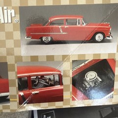 AMT ERTL 1955 Chevy Bel Air Street Machine 1:25 Scale Open Box Sealed Parts