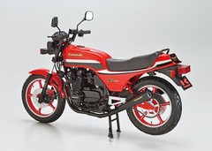 Aoshima Bunka Kyozaisha 1/12 The Bike Series No.17 Kawasaki KZ400M Z400GP 1982 P