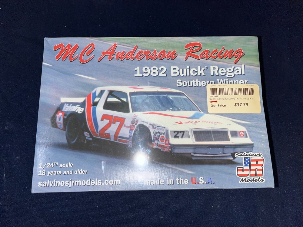 Salvinos JR 1982 Buick Regal 27 Cale Yarborough Southern 500 Winner MCAB1982DA
