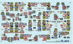 Slixx 1972 2004 Grouped Contingencies 1/24 1/25 Nascar decal