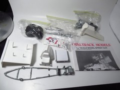 Oval Track Models 1/16 Dirt Sprint Car Molded in White Plastic w/ Metal Kit