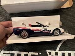 2004 CORVETTE PROMO MODEL INDY PACE CAR 1/25 SCALE NEW IN BOX 85-0954