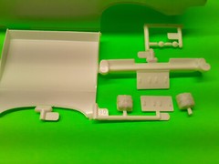 Mongoose 1957 57 Chevy Bel Air 1/24 Funny Car Body Glass Chutes Slot? Tom McEwen