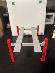4 post model car lift 1:24 1:25 scale KIT Diorama Assembly required. Paintable!