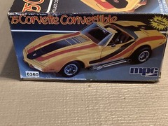 MPC ’75 Corvette Convertible Model – 1/25 Scale Kit# 6360 – Open!!