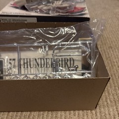 AMT ERTL 1957 Ford Thunderbird 1/25 Scale Plastic Model Kit 1989 Open Box