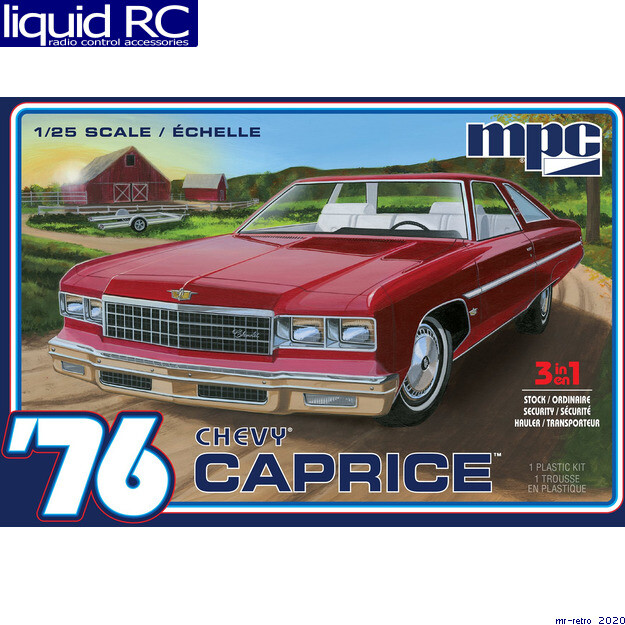 MPC 963M 1976 Chevy Caprice w/Trailer 2T 1:25