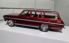 1963 Chevrolet Nova Station Wagon Promo / Model Car 1/25 Scale