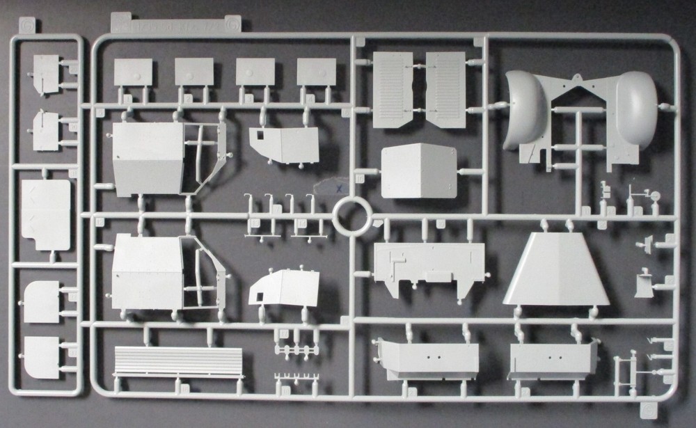 Dragon 1/35th Scale Sd Kfz 7/2 3.7cm FlaK 37 – Parts Tree G from Kit No. 6953