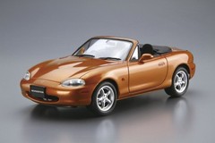 Aoshima 1/24 Scale The Model Car(117)Kit Mazda MX-5 Miata Roadster RS NB8C ’99