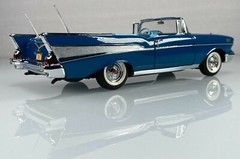 Chevrolet Sport 57 Chevy 1957 BelAir Vintage Built Classic Car Model 1955 55
