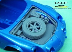 USCP 24T069 1/24 Alpine A110 Rally Car Front end