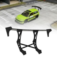 1/64 Metal Car Tail Wing Lightweight Upgrade Model Car Repair Accessories
