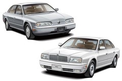 Aoshima 1/24 Model No.89 Nissan G50 President JS/Infiniti Q45 1989 Plastic Model