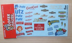 Have a Snack Logos 1:24 1:25 Gofer Racing Decals 11083 Model Car Utz Planters