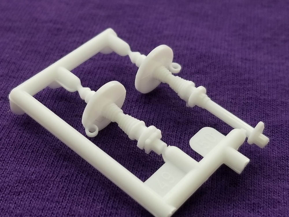 1991 Chevy S-10 Lowrider LEFT & RIGHT FRONT AXLES from Revell 1:25 Model Kit