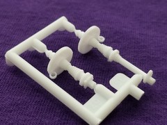 1991 Chevy S-10 Lowrider LEFT & RIGHT FRONT AXLES from Revell 1:25 Model Kit