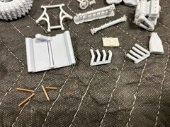 resin 3d printed 1/25 Scale Rock Buggy Kit 46 Inch Tires Blown Hemi Full Cage