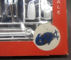 1960’s AMT 3005 Custom Competition GRILLES & BUMPERS 1:25 model kit MINT