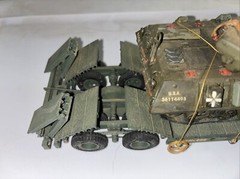 Peerless Max 1/35 M-26 Dragon Wagon w/M15-A1 & Motorized Sherman Tank PRO BUILT!