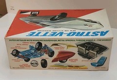 Astro-Vette MPC 1:25 Model Kit & Box 509-200 Rare GM Styling Sensation 1968