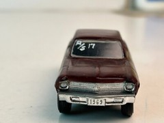 Lindberg, MPC 1:43 Scale? 1969 Nova Custom Drag Car Model Kit