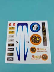 Revell AMT Ertl Monogram MPC 1/25 Model Part 1958 Ford Edsel Pacer Decal Sheet