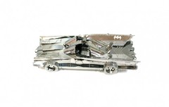 SD Toys BATMAN BATMOBILE 1966 DC COMICS3D Metal Model Kit Laser Cut