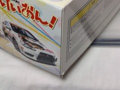 Aoshima 1/24 Anime Painting Car Lancer Evolution X Anime K-ON! Wrapping Car