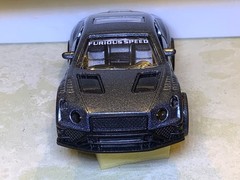 Bentley Continental GT. 1/43 scale w /metallic grey w /black interior new BY CE