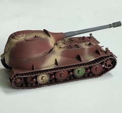 1：72 German Army Vk7201(k) Super Heavy Tank Red Brown Camo Resin Model New