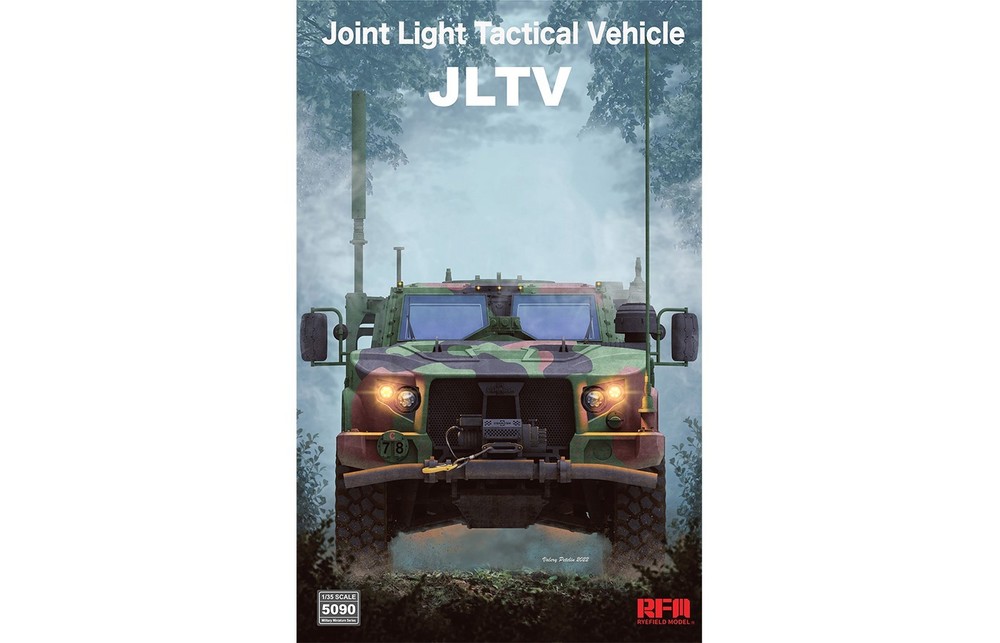 Rye Field Models 5090 1:35 JLTV Joint Light Tactical Military Vehicle Model Kit