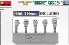 MiniArt 35393 1/35 `Market Garden` Netherlands 1944. Resin Heads Model Kit