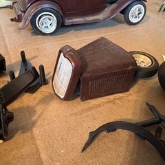 AMT RARE ORGINAL ISSUE BONNIE & CLYDE 1932 FORD VICTORIA KIT 1/25 Needs Finishin