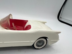 VINTAGE PMC WHITE 1953 OR 1954 CHEVROLET CORVETTE CONVERTIBLE DEALER PROMO CAR