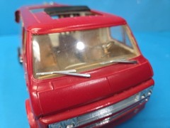 Vintage MPC 1-3062 1977 Ford Visible Van uilt-up Plastic Kit Project READ