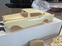 R & R RESIN 1955 BUICK ROADMASTER 2 DOOR RESIN KIT! CIRCA 90’s-2000’s! VMCP!