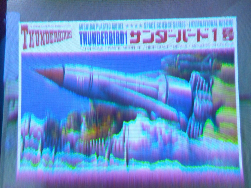 Aoshima Thunderbirds Thunderbird1 1/144 Scale Plastic Model Series No. 1