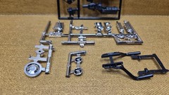 1972 Chevy Nova SS 454 ci ENGINE w UPGRADES 1/25 scale NEW Model Kit PARTS AMT