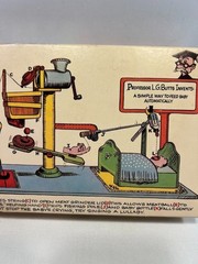 Vintage Rube Goldberg’s ANIMATED HOBBY KIT Automatic Baby Feeder #955 NOS!