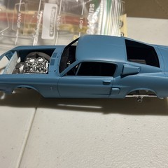 Rare 1968 AMT Model Kit Shelby Cobra G.T. 500 . #T296-200 1:25