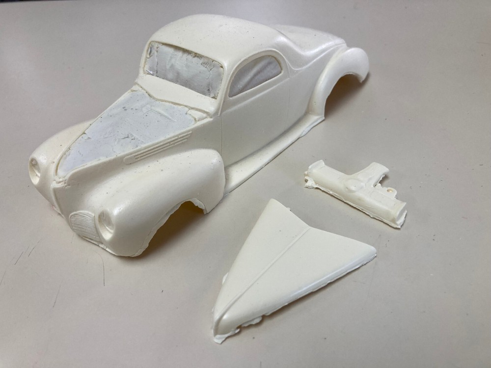 Vics Resins 1938 Lincoln Zephyr 1/25 resin body
