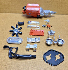 1969 Chevy Camaro Z/28 ENGINE PARTS MISSING BIG 1/12 Scale Monogram Model Kit