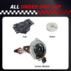 Ignition Distributor Compatible with Chevy GMC Vortec 5.7L 5.0L V8 305 5.7L V8