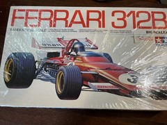 Tamiya 1/12 Big Scale Series 7 Ferrari 312B Formula One Model Kit 12 Sealed