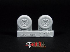 1:48 Resin Wheels Landing Gear for Su 24M Fencer scale model