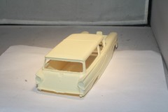 1958 Edsel Roundup 2-Door Station Wagon Model Car Resin Body 1/25 Scale