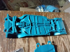 1969 Impala SS PROMO Parts , chassis & interior tub,screws chevrolet Model Car