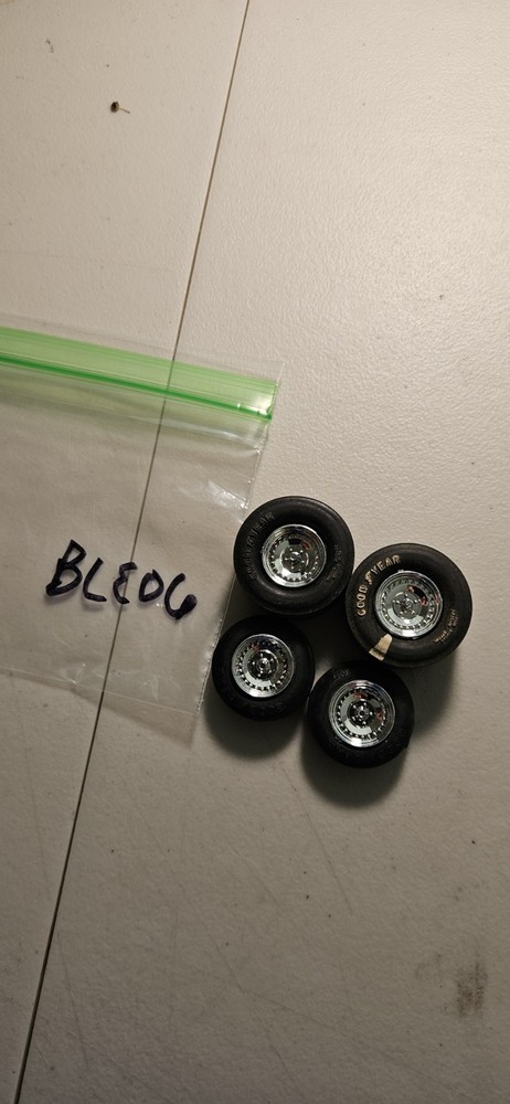 MODEL CAR SLICKS, TIRES AND MAGS BLE06